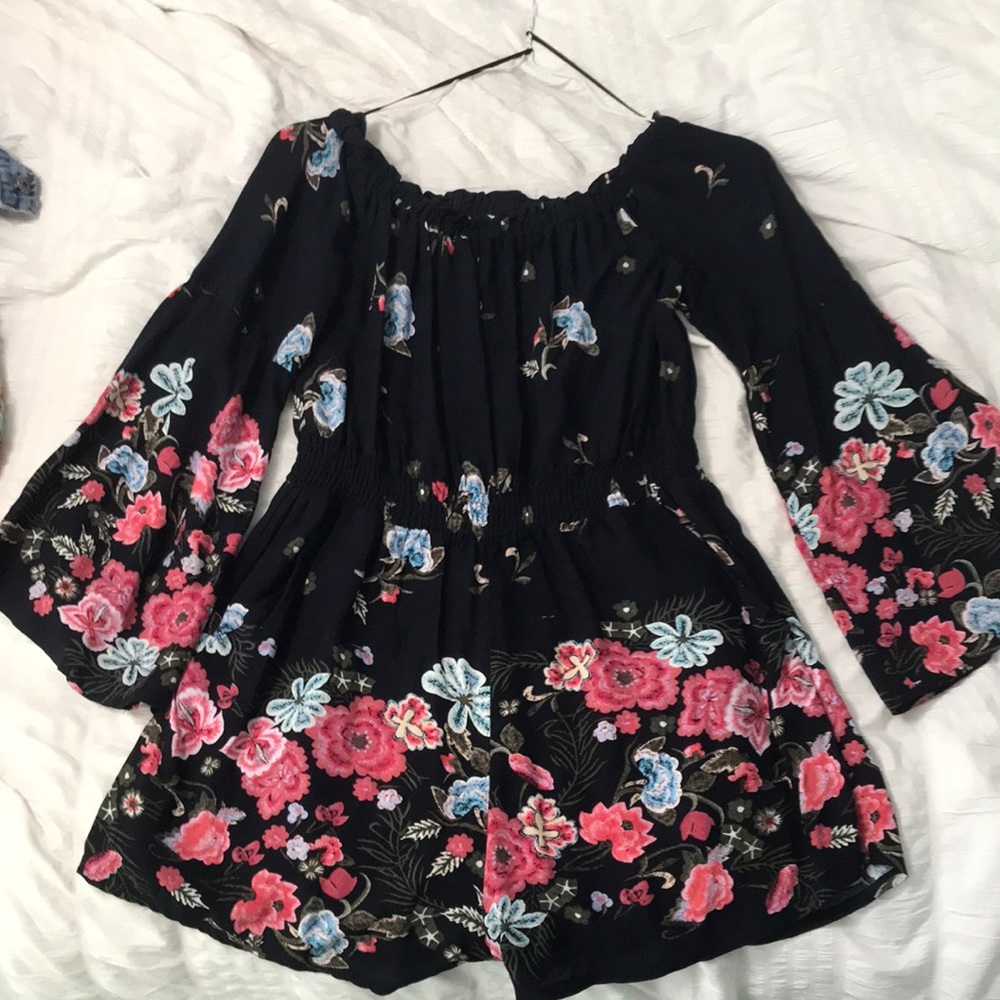 Off the shoulder romper